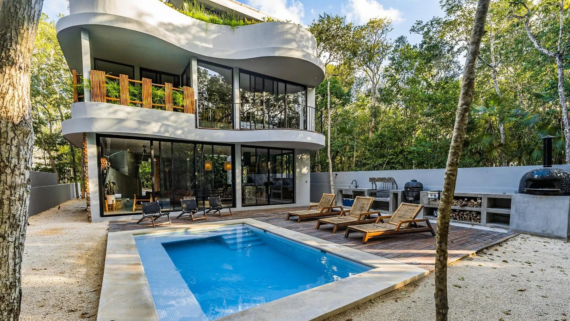 Luxury 4Br Eco Villa 10Ppl Outdoor Pizza Oven - Private Pool & Jacuzzi تولوم