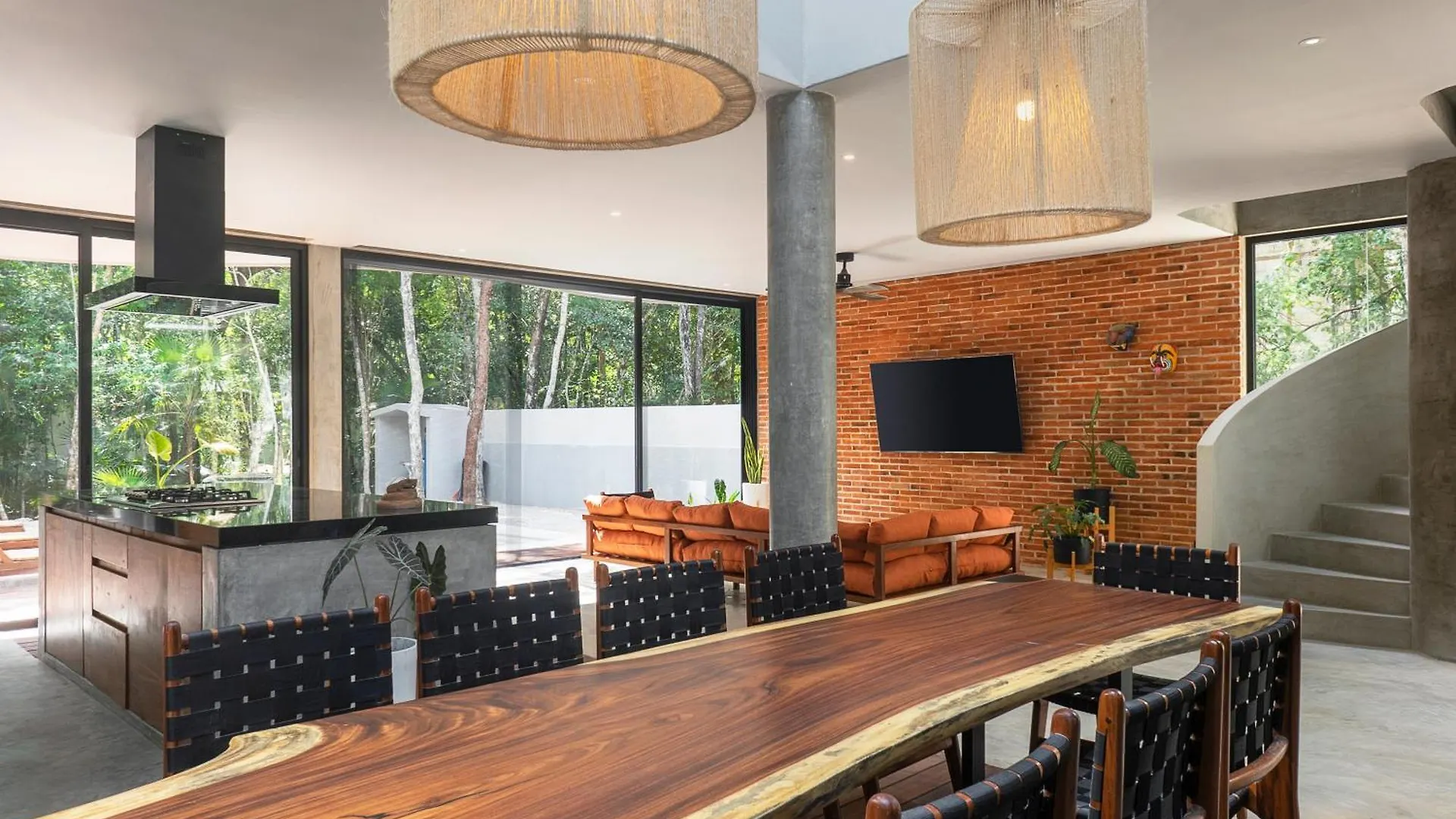 Luxury 4Br Eco Villa 10Ppl Outdoor Pizza Oven - Private Pool & Jacuzzi تولوم المكسيك